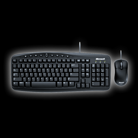 Teclado y mouse inalambricos Microsoft